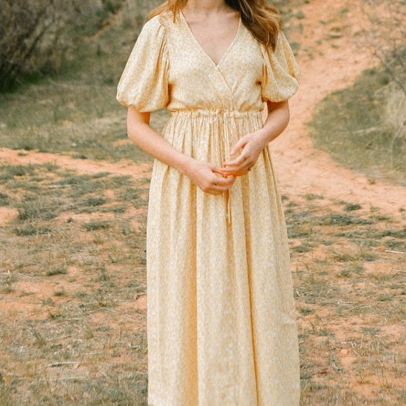 Christy Dawn Dahlia Dress in Butterscotch - Picture 4 of 6
